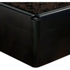 Carré Potager PVC 230L - 97,5 X 97,5 X 25 Cm - Garland -Outsunny Eda Magasin 6857150 2