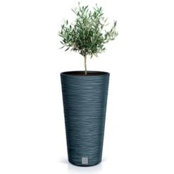 Prosperplast Pot De Fleurs Rond Avec Reserve D´eau 7,5 L Gris Galet - FURU -Outsunny Eda Magasin 69758295 4