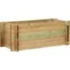 Jardinière Surélevée Pour Légumes Bois De Pin Imprégné 80 Cm VidaXL -Outsunny Eda Magasin 7006545 1