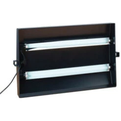 Mini Jardin Noir Avec Lampes 2x24W - Garland Potager Cuisine Et Salon -Outsunny Eda Magasin 7118394 3