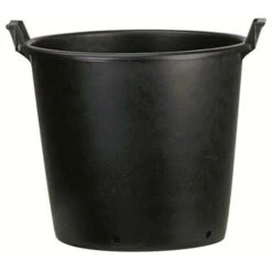 Pot Extérieur Rond à Poignées - 55/50x38 Cm - 60L