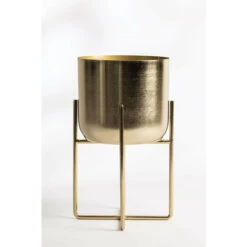 Jardinière En Métal Yanai SKLUM Ø18 Cm -Outsunny Eda Magasin 71990671 4