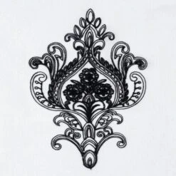 Pot De Fleurs Pot De Fleurs En Fer Suspendu Décoratif Noir Grand FUIENKO