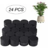Pied Pot De Fleur Invisible (Lot De 24) - Pied Caoutchouc Noir Pour Surélever Les Plantes - Tampon Auto-Adhésif Pour Pots Moyens Et Grands - Rehausseur Plantes Extérieures Et Intérieures 1 Pied Pot De Fleur Invisible (Lot De 24) - Pied Caoutchouc Noir Pour Surélever Les Plantes - Tampon Auto-Adhésif Pour Pots Moyens Et Grands - Rehausseur Plantes Extérieures Et Intérieures -Outsunny Eda Magasin 78950076 1