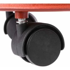 Plante Caddy à Roulettes Heavy Duty, Ronde Plante En Pot Stand Mover, Rouleaux Char Chariot à Plateaux De Palettes à Roulettes Intérieur Extérieur Jardin Usine De Palettes Caddy Pot De Fleur Rouge Dia -Outsunny Eda Magasin 80376408 4