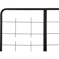 Jardinière Sur Pied CHARLY En Bois Bac De 80 X 40 CM Avec Treillis -Outsunny Eda Magasin 82161692 4