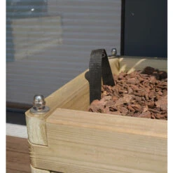 Bac à Fleurs OLÉA 100 Rectangle - 134 L -Outsunny Eda Magasin 8230030 3