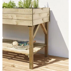 Carré Potager JARDIPOLYS Gariguette -Outsunny Eda Magasin 8230039 3