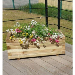 Bac à Fleurs STOCKHOLM Rectangle 62L -Outsunny Eda Magasin 8230055 4