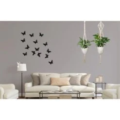 Lot De 4 Suspension Corde Plante Macramé Porte Pot Suspendu Plante Cintre Intérieur Extérieur Décoration Du Jardin Avec 41 Pouces, 4 Jambes En Corde -Outsunny Eda Magasin 83693860 5