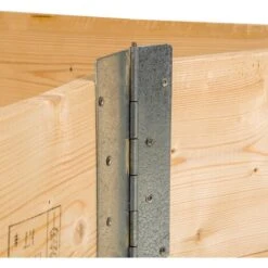 Carré Potager De Jardin Pliable Et Empilable 120x80x19cm - Jardin En Carré, Carré De Jardin, Potager Surélevé - 1 -Outsunny Eda Magasin 83695131 3