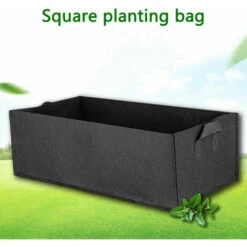 Sac De Culture De Plantes 2 Pièces Sac De Plantation Non Tissé Avec Poignées Pour Pommes De Terre, Tomates Et Fraises, Style 1 -Outsunny Eda Magasin 85569434 3