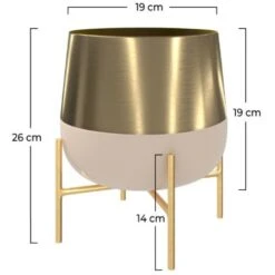 Cache-pot En Métal Et - Moose -Outsunny Eda Magasin 86712919 4