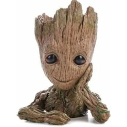 Baby Groot Pot De Fleur - Figurine Pour Plantes Et Stylos - Parfait Comme Cadeau