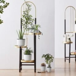 AIDUCHO 6pcs Bac à Fleurs Auto-Irrigation Plastique Rond - Blanc, Pot Avec Réserve D'eau Pot Avec Système D'Arrosage Pour Planter Les Plantes Fleur Facilement, Décoration Pour Jardin Maison 15cm -Outsunny Eda Magasin 88646731 3