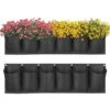 6 Poches Suspendues Jardinière Murale Mise à Niveau étanche Couche Jardin Sac De Plantation élargi Et Approfondi Poches Pour Balcon Jardin Cour Bureau Décoration De La Maison -Outsunny Eda Magasin 88684684 1