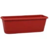 Jardinière Chorus 50cm + Plateau - 9,45 Litres - Rouge Rubis - EDA Plastiques -Outsunny Eda Magasin 89067756 1