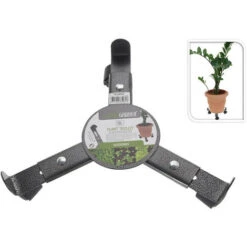 Progarden Plateau Métallique 3 Roues Ajustable 22,5-30cm
