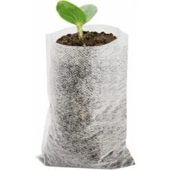 600pcs Sacs De Pépinière Non Tissés Sacs De Semis De Plantes Biodégradables Sacs Environnementaux De Culture De Plantes Pour Plantes Graines Jardin Et Maison,Superma, 186cm