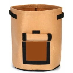 Sacs De Culture De 10 Gallons, Sacs De Culture De Pommes De Terre, Poignées à Rabat, Sacs De Culture De Plantation, Pots En Tissu Pour La Culture De Légumes, Pommes De Terre, Carottes, Oignons -Outsunny Eda Magasin 89825303 3