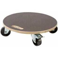 Nortene Support à Roulettes Flora Roll Strong - 40 Cm - Bois Très Résistant