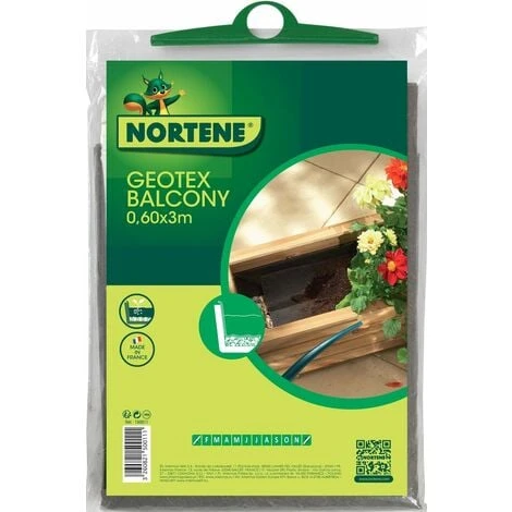 Nortene Feutre De Drainage Pour Jardinière Geotex Balcony 3 Nortene Feutre De Drainage Pour Jardinière Geotex Balcony