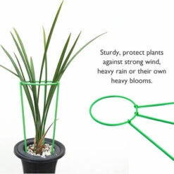 Support De Plante Grimpante Stakes Cage A Anneau-g De Support De Plante Haute Pour Legume-fleur De Plante De Jardin, Modele: S & 1PC -Outsunny Eda Magasin 91745735 3