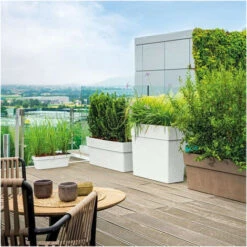 Muret LIKE R - Hauteur 99 Cm - Blanc - DEROMA -Outsunny Eda Magasin 93970377 3