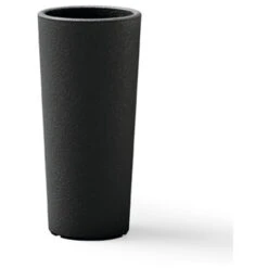 VASE CACHE-POT ROND CLOU H.65CM ANTHRACITE