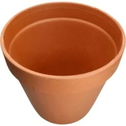 KOTARBAU Lot De 4 Pots De Fleurs En Terre Cuite Ø 15 Cm Avec Bord Pour L'intérieur Et Le Jardin -Outsunny Eda Magasin 95292469 3