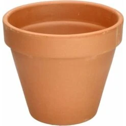 KOTARBAU Lot De 4 Pots De Fleurs En Terre Cuite Ø 15 Cm Avec Bord Pour L'intérieur Et Le Jardin -Outsunny Eda Magasin 95292469 4