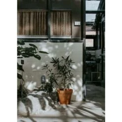 KOTARBAU Lot De 4 Pots De Fleurs En Terre Cuite Ø 15 Cm Avec Bord Pour L'intérieur Et Le Jardin -Outsunny Eda Magasin 95292469 5