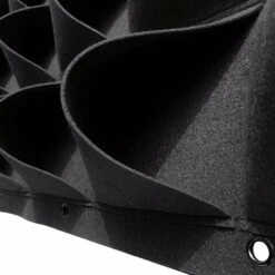 Sac De Plantation Vertical Suspendu Au Mur Pot De Fleur De Plantation Verte, Fournitures De Jardinage De Balcon De Mur De Ménage -Outsunny Eda Magasin 97565216 2