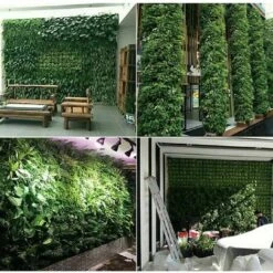 Plantation Murale Jardin Sac De Plantes Murales Sac De Plantes En Feutre Jardinières Suspendues Pot De Fleur De Verdissement Vertical Pour Intérieur Extérieur Balcon Jardinage (noir 49 Ports) Thisnde -Outsunny Eda Magasin 97971487 5