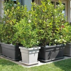 Dessous De Pot Maxi 100 Cm Anthracite -Outsunny Eda Magasin 98227798 4