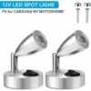 12V LED Spot Liseuse Interrupteur Réglable Lumière Chaude Pour RV Type Bateau LED Intérieur Lumières (1 Pièce) -Outsunny Eda Magasin 98409275 1